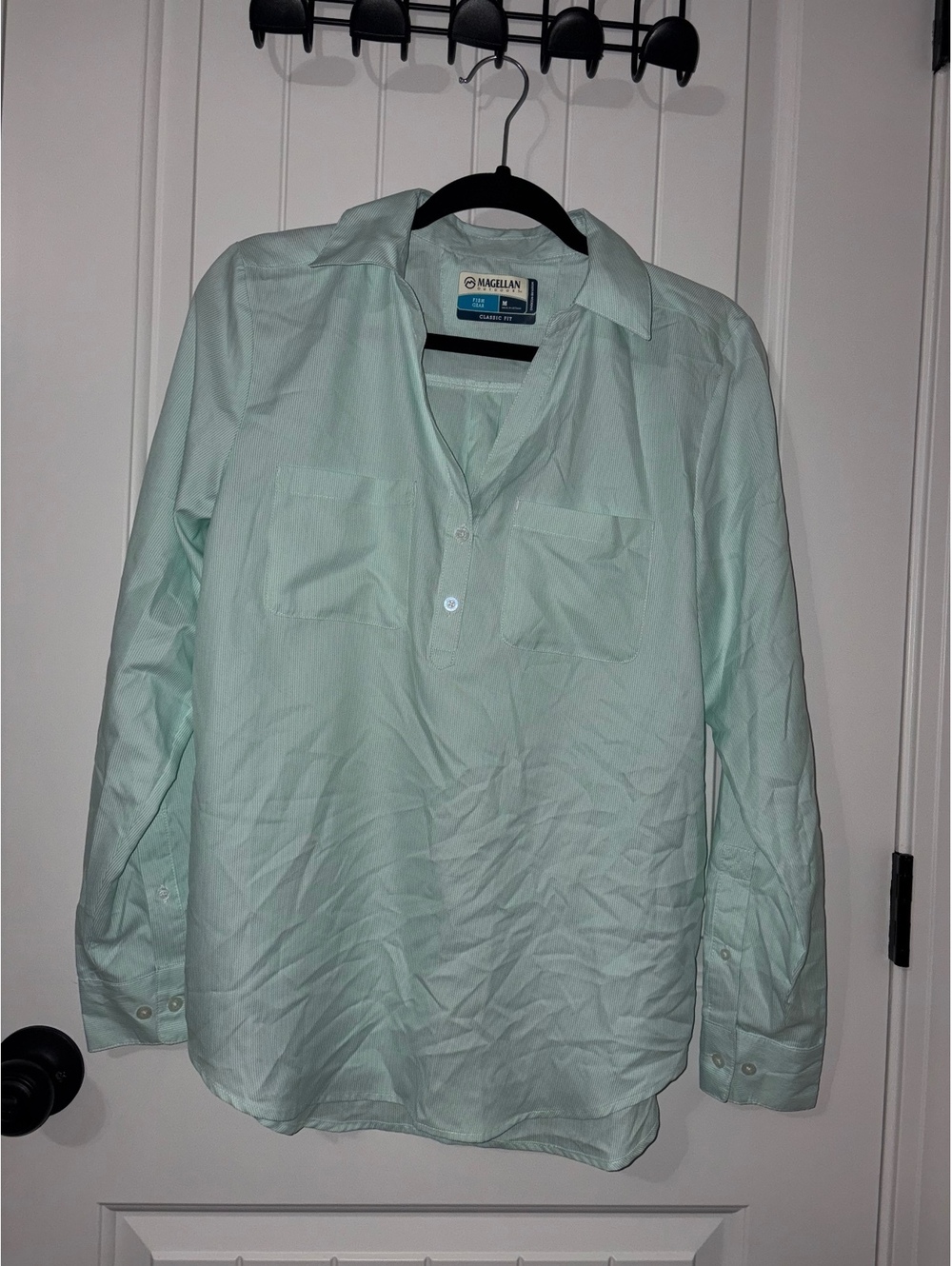 Magellan Outdoors Fish Gear Classic Fit Moisture-Wicking Shirt Medium